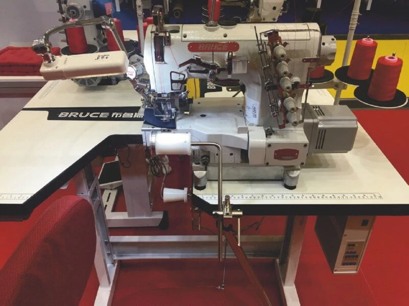 BRUCE BRC-664BDII-01GBx356UT-PL распошивальная машина с автоматикой и протяженным пуллером
